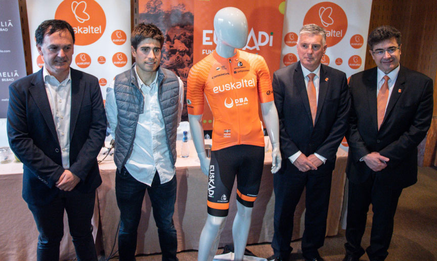 Euskaltel vuelve al ciclismo como patrocinador principal de Fundacion-Orbea